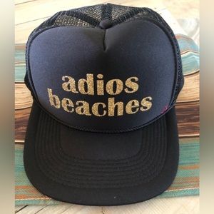 NWOT Mother Trucker Adios Beaches Ballcap